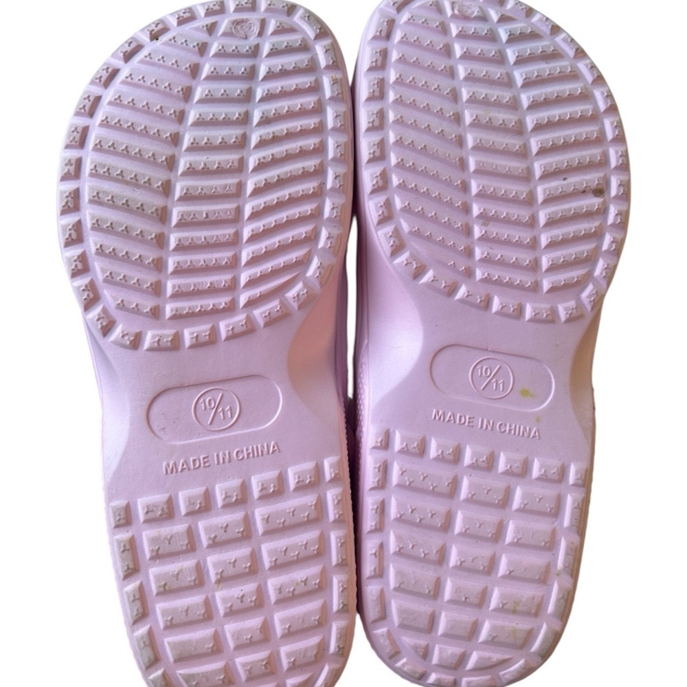 Custom Pink Embellished Clogs - Picture 7 of 8